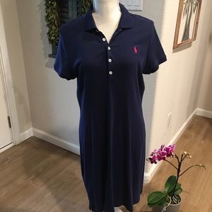 Ralph Lauren Polo Dress, Navy size L